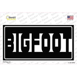 Bigfoot Hidden Novelty Sticker Decal LP-14556s