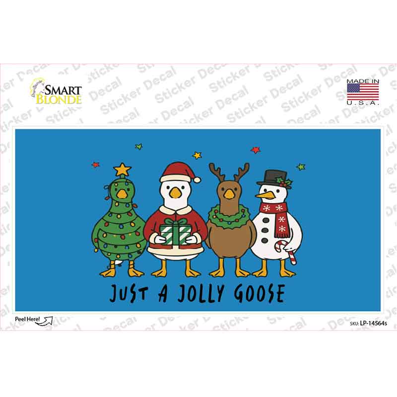 Just A Jolly Goose Novelty Sticker Decal LP-14564s
