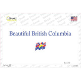 British Columbia Novelty Sticker Decal Small