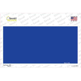 Royal Blue Solid Novelty Sticker Decal