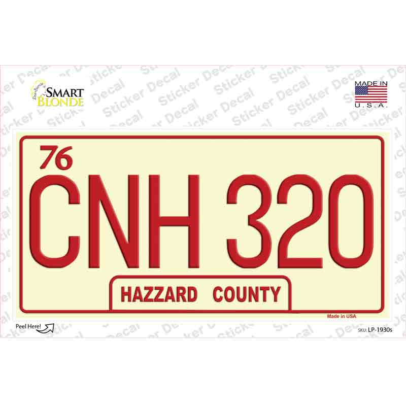 CNH 320 Novelty Sticker Decal Small