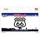 Route 66 Shield Texas Novelty Sticker Decal