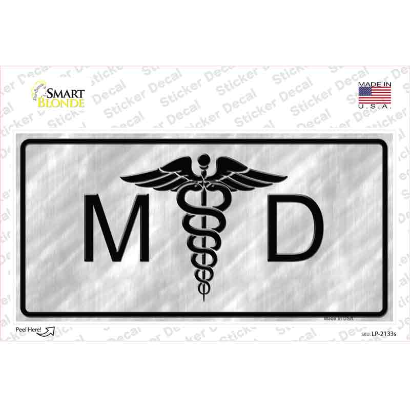 MD Novelty Sticker Decal Small