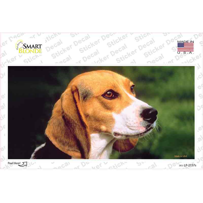 Beagle Dog Novelty Sticker Decal Small