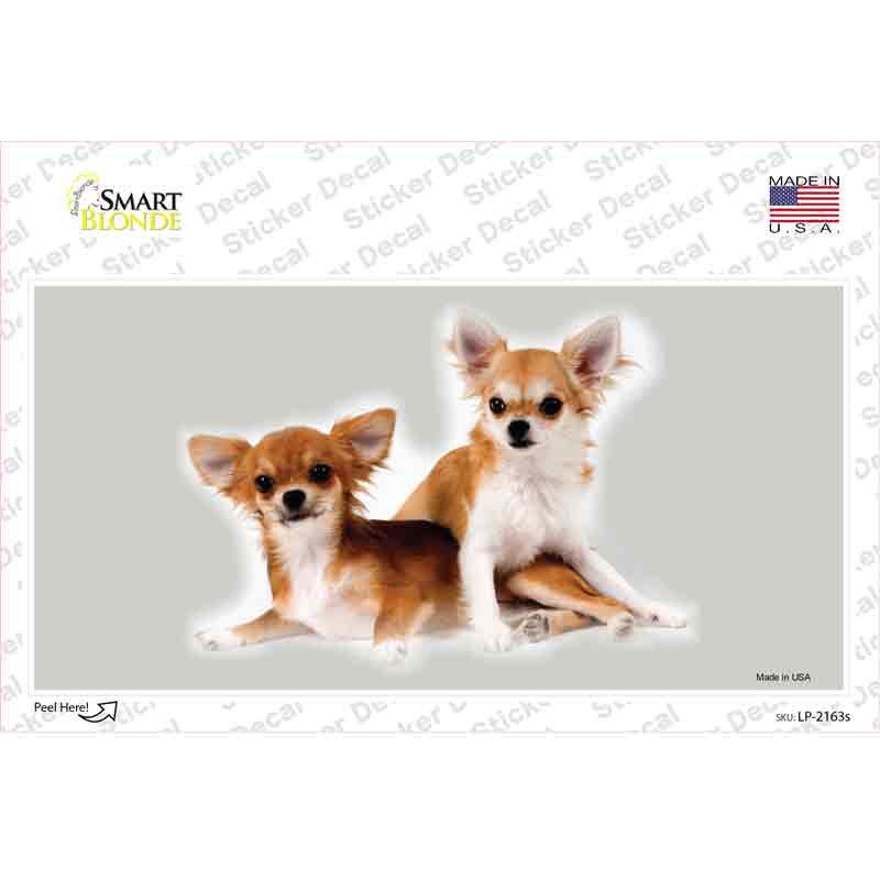 Chihuahua Dog Novelty Sticker Decal Small