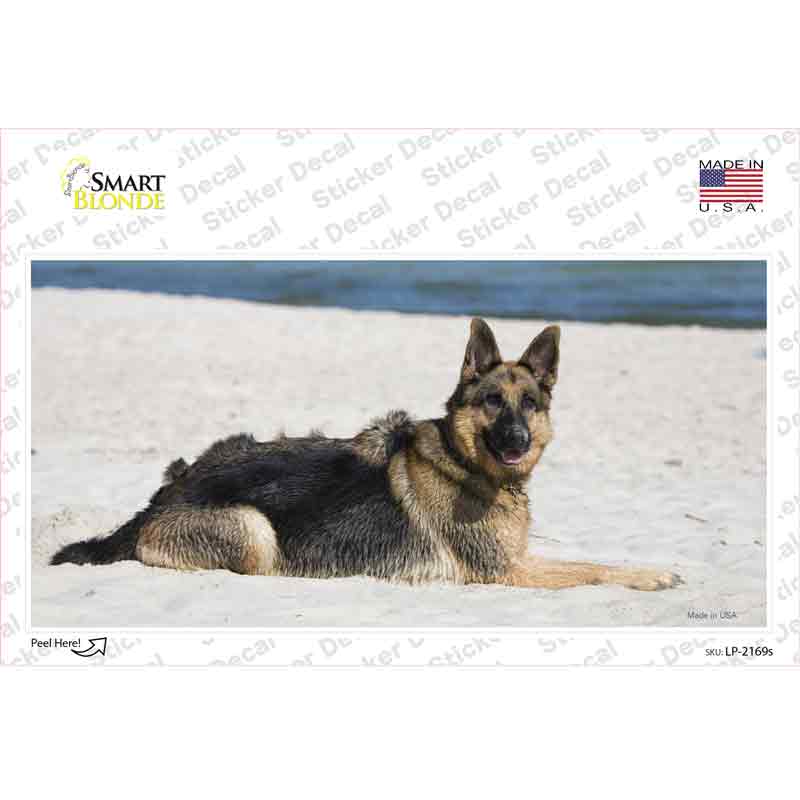 German Shepherd Dog Novelty Sticker Decal Small