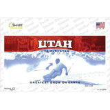 Utah State Blank Novelty Sticker Decal Small