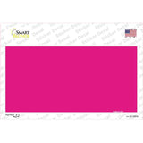 Pink Solid Novelty Sticker Decal