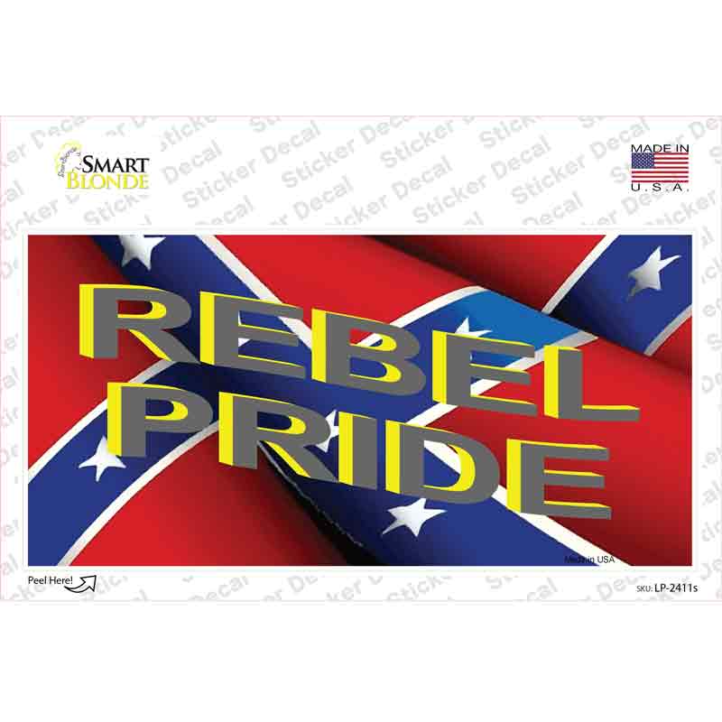 Rebel Pride Novelty Sticker Decal Small