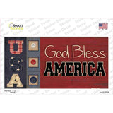 God Bless America Quilt Novelty Sticker Decal