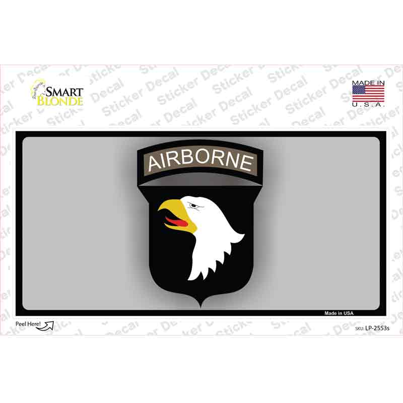 Airborne Eagle Novelty Sticker Decal Small