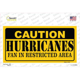 Caution Hurricanes Novelty Sticker Decal