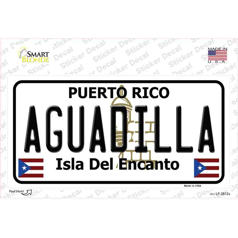 Aguadilla Puerto Rico Novelty Sticker Decal Small