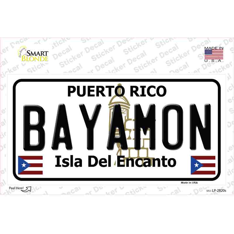 Bayamon Novelty Sticker Decal Small