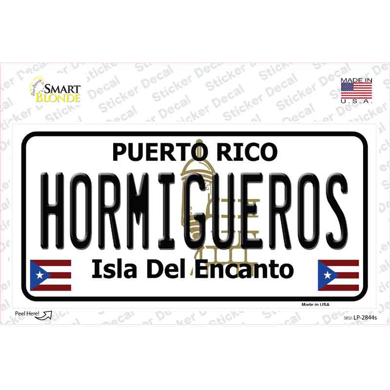 Hormiguesros Puerto Rico Novelty Sticker Decal Small