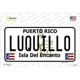 Luquillo Puerto Rico Novelt Novelty Sticker Decal Small