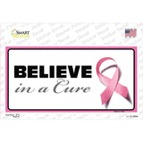 Believe In A Cure Novelty Sticker Decal