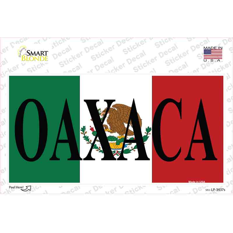 Oaxaca Novelty Sticker Decal Small