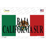 Baja California Sur Background Novelty Sticker Decal Small