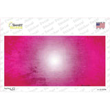 Pink White Fade Scratched Novelty Sticker Decal