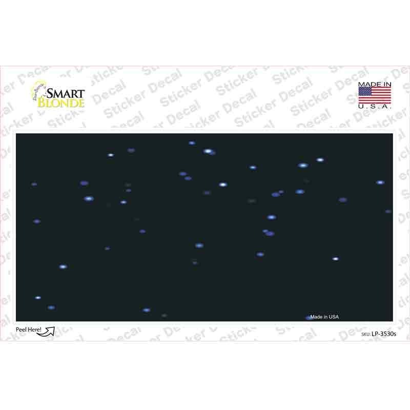Stars Novelty Sticker Decal
