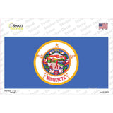 Minnesota State Flag Novelty Sticker Decal Small