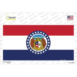 Missouri State Flag Novelty Sticker Decal Small