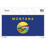 Montana State Flag Novelty Sticker Decal Small