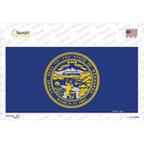 Nebraska State Flag Novelty Sticker Decal Small