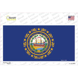 New Hampshire State Flag Novelty Sticker Decal Small