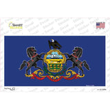 Pennsylvania State Flag Novelty Sticker Decal Small