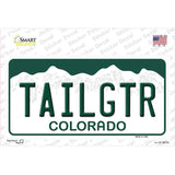 Tailgtr Colorado Novelty Sticker Decal Small