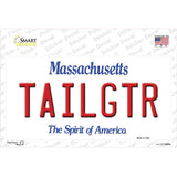 Tailgtr Massachusetts Novelty Sticker Decal Small