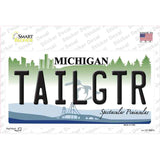 Tailgtr Michigan Novelty Sticker Decal Small