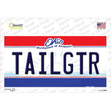 Tailgtr Ohio State Novelty Sticker Decal Small