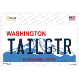 Tailgtr Washington Novelty Sticker Decal Small