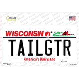 Tailgtr Wisconsin Novelty Sticker Decal Small