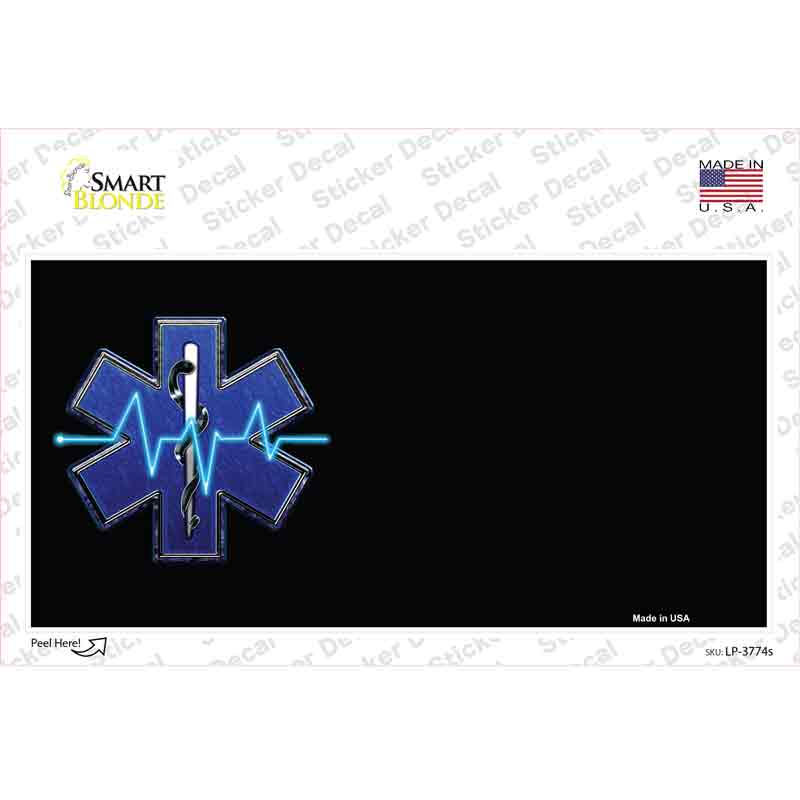 Medical Rescue Logo Offset Novelty Sticker Decal Small