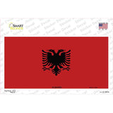 Albania Flag Novelty Sticker Decal