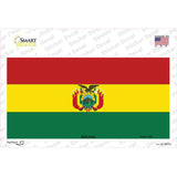 Bolivia Flag Novelty Sticker Decal