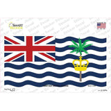 British Indian Ocean Flag Novelty Sticker Decal