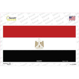 Egypt Flag Novelty Sticker Decal