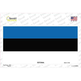Estonia Flag Novelty Sticker Decal