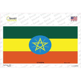 Ethiopia Flag Novelty Sticker Decal