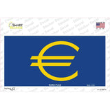 Euro Flag Novelty Sticker Decal
