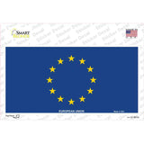 European Union Flag Novelty Sticker Decal