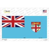 Fiji Flag Novelty Sticker Decal
