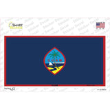 Guam Flag Novelty Sticker Decal