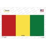 Guinea Flag Novelty Sticker Decal