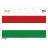 Hungary Flag Novelty Sticker Decal